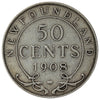 1908 Newfoundland 50-cents Very Fine (VF20)