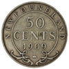 1909 Newfoundland 50-cents F-VF (F15)