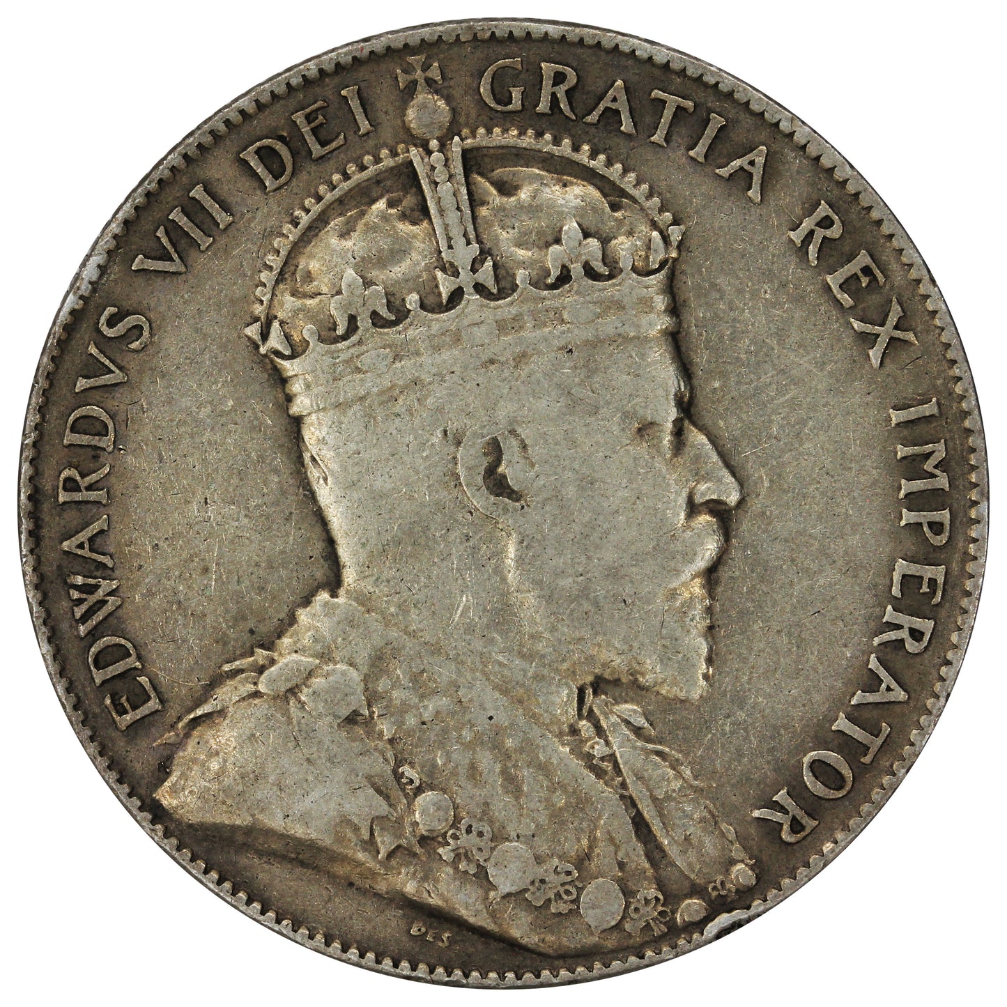 1909 Newfoundland 50-cents F-VF (F15)