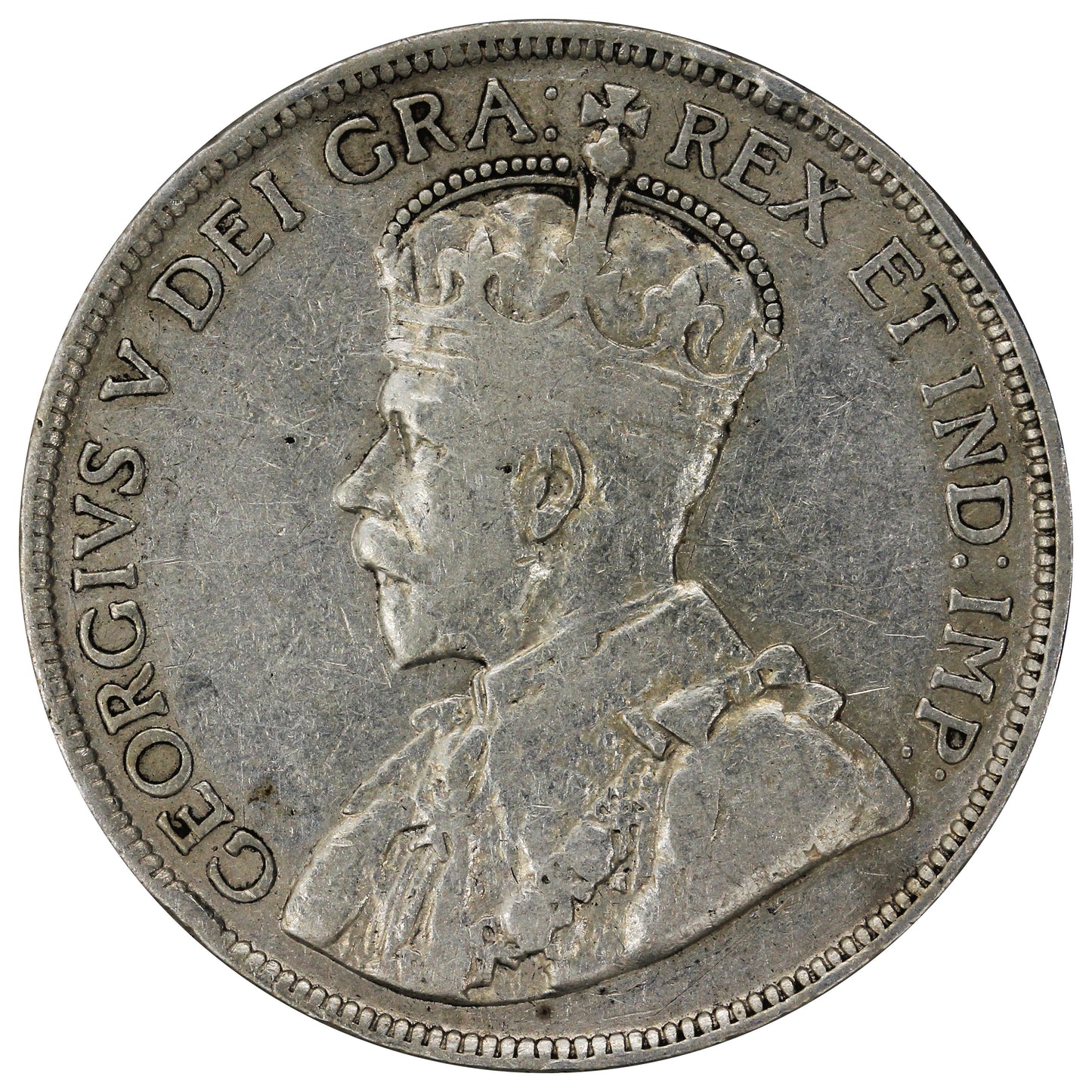 1911 Newfoundland 50-cents F-VF (F15)