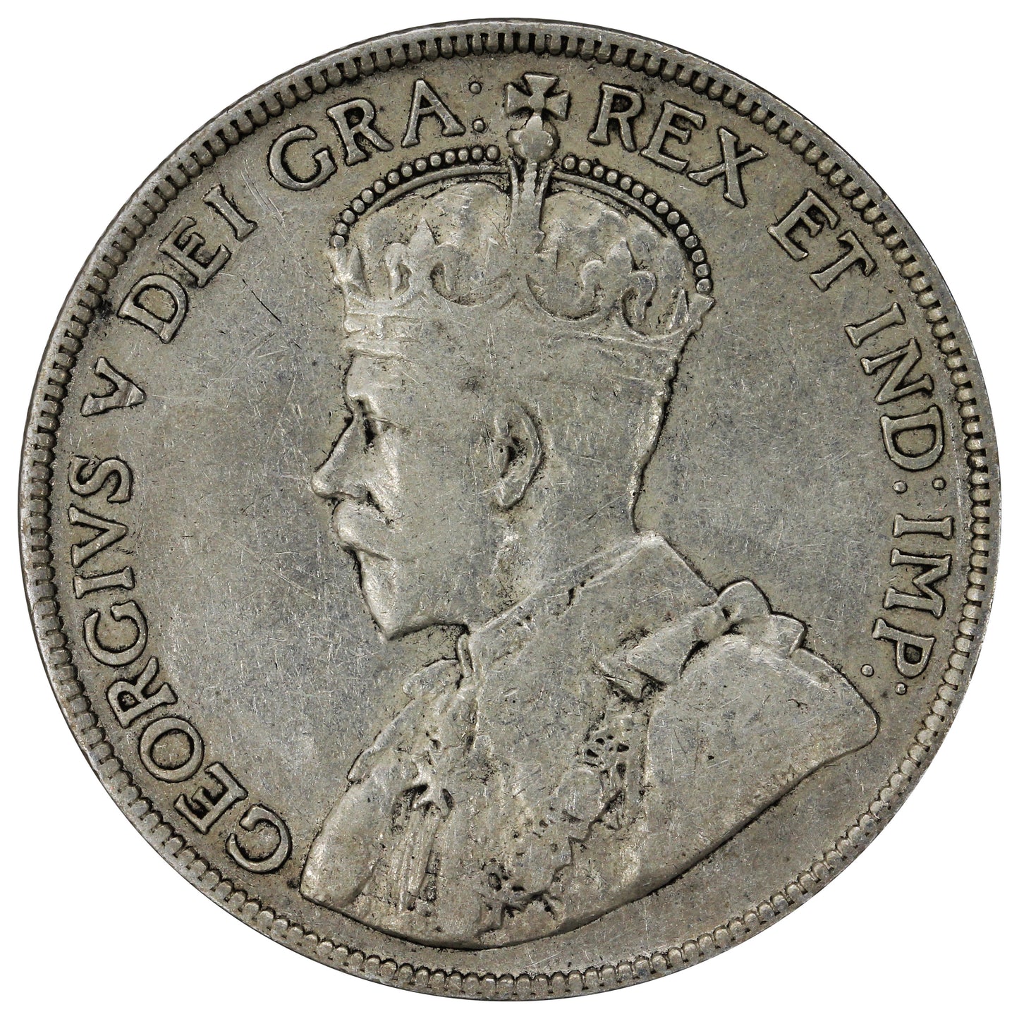 1917C Newfoundland 50-cents Fine (F12)