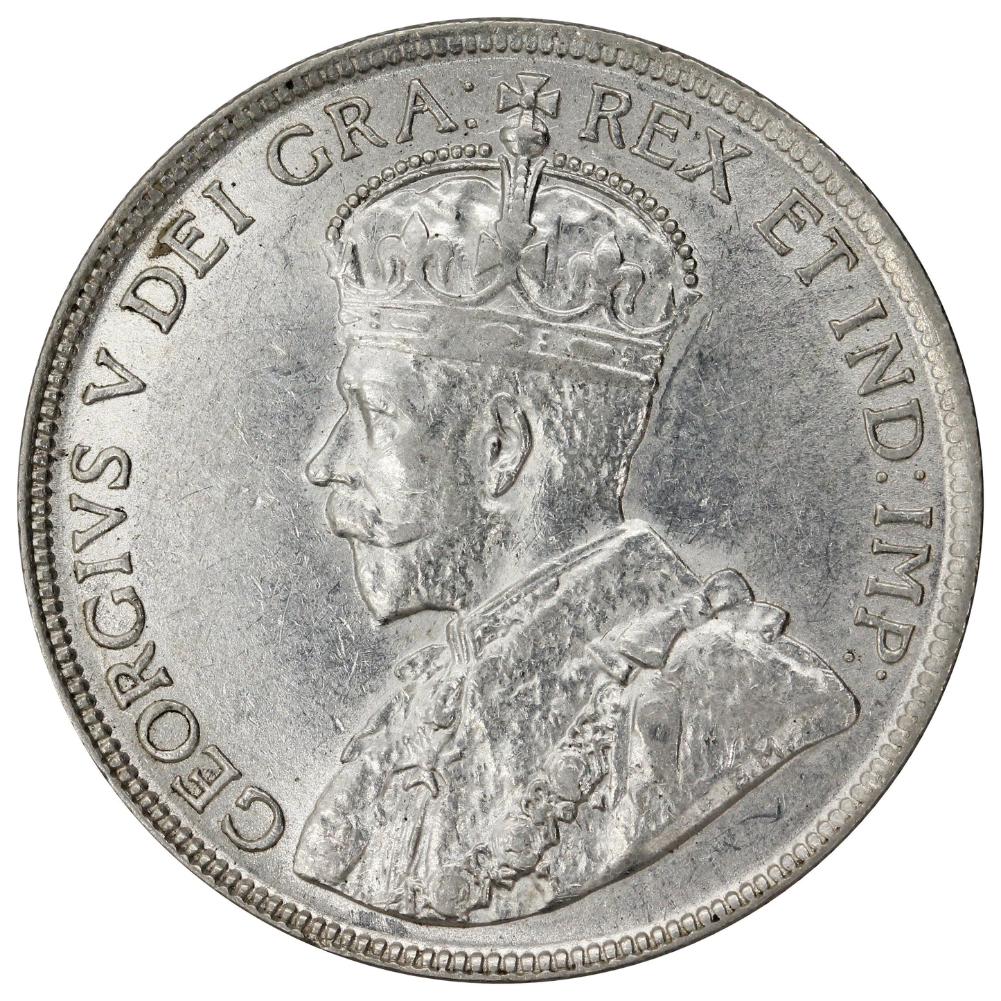 1918C Newfoundland 50-cents EF-AU (EF45) $