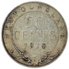 1918C Newfoundland 50-cents F-VF (F15)