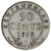 1919C Newfoundland 50-cents Fine (F12)