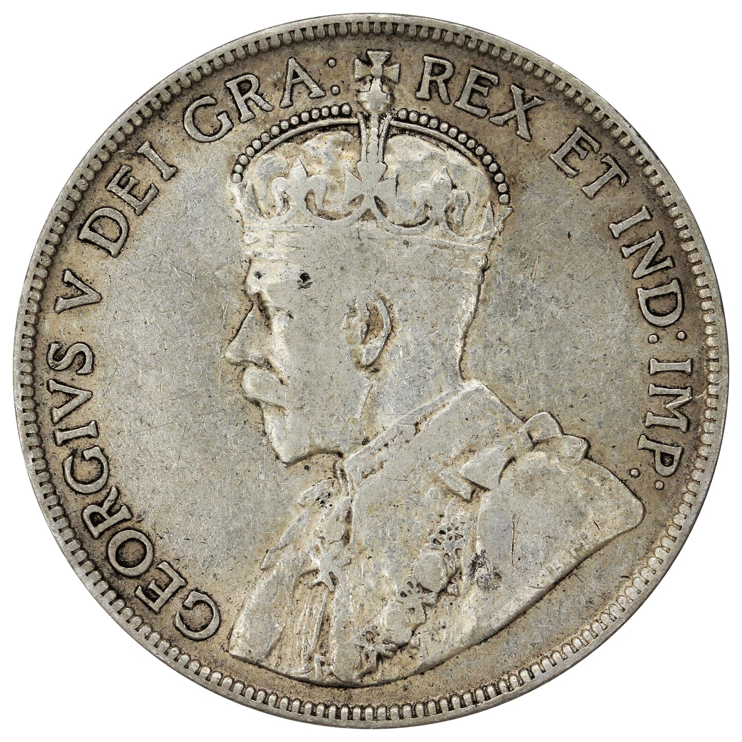1919C Newfoundland 50-cents F-VF (F15)