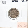 1885 Newfoundland 10-cent VG-F (VG10) $