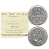 1945C Newfoundland 10-cent ICCS Certified MS63