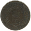1864 Short 6 New Brunswick 1-cent ICCS Certified VF30