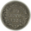 1876H Newfoundland 10-cents ICCS Certified F12