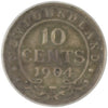 1904H Newfoundland 10-cents ICCS Certified VF30