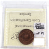 1864 Nova Scotia 1/2 Cent ICCS Certified MS64 Red (XCP 057)