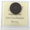 1872H Newfoundland 1-cent ICCS Certified VF20