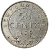 1909 Newfoundland 50-cents Extra Fine (EF40) $