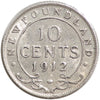 1912 Newfoundland 10-cent Extra Fine (EF40)