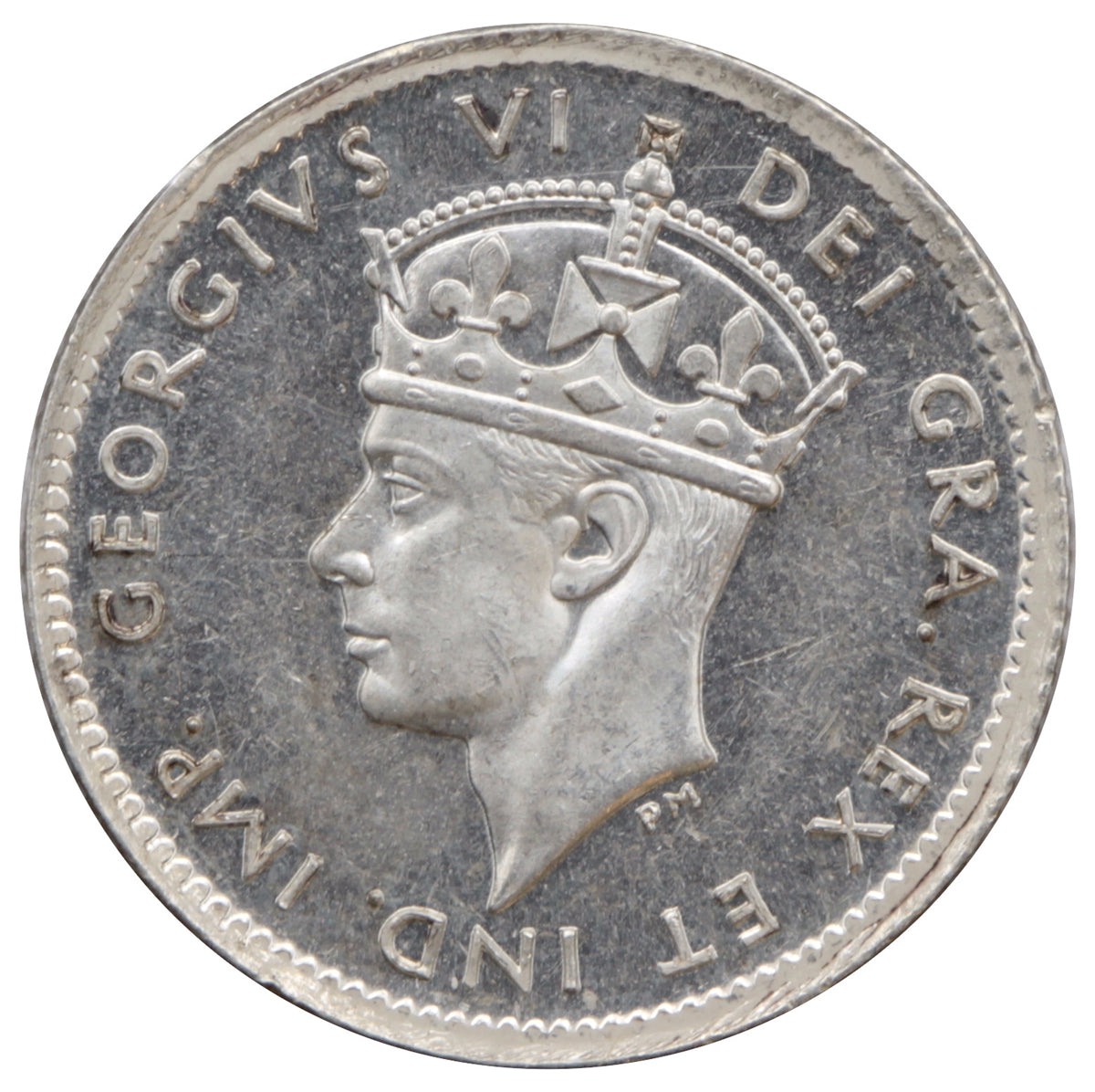 1945C Newfoundland 5-cents Brilliant Uncirculated (MS63) Cameo