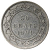 1899 Narrow 99's Newfoundland 50-cents VF-EF (VF30) $