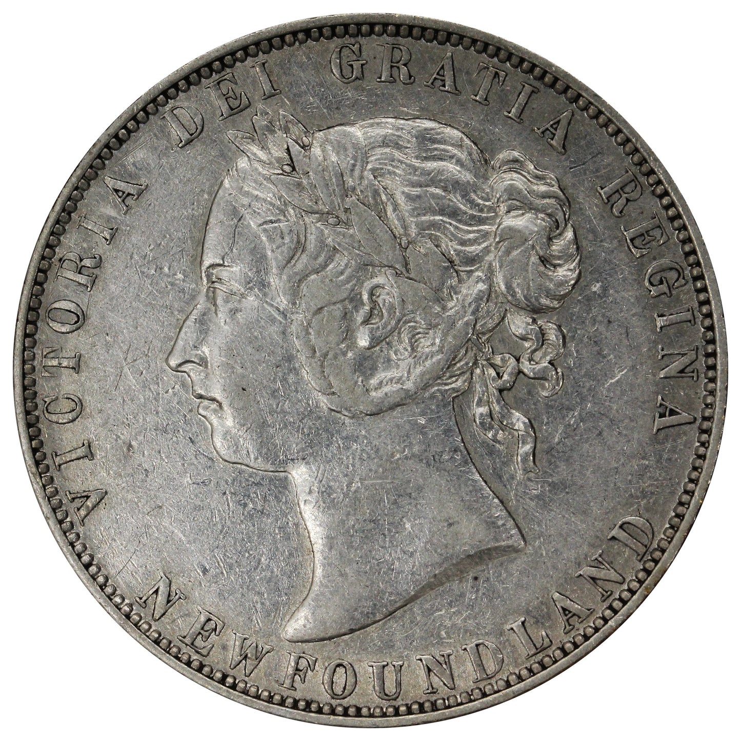 1899 Narrow 99's Newfoundland 50-cents VF-EF (VF30) $