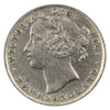1896 Large 96 Obv. 1 Newfoundland 20-cents Extra Fine (EF40) $