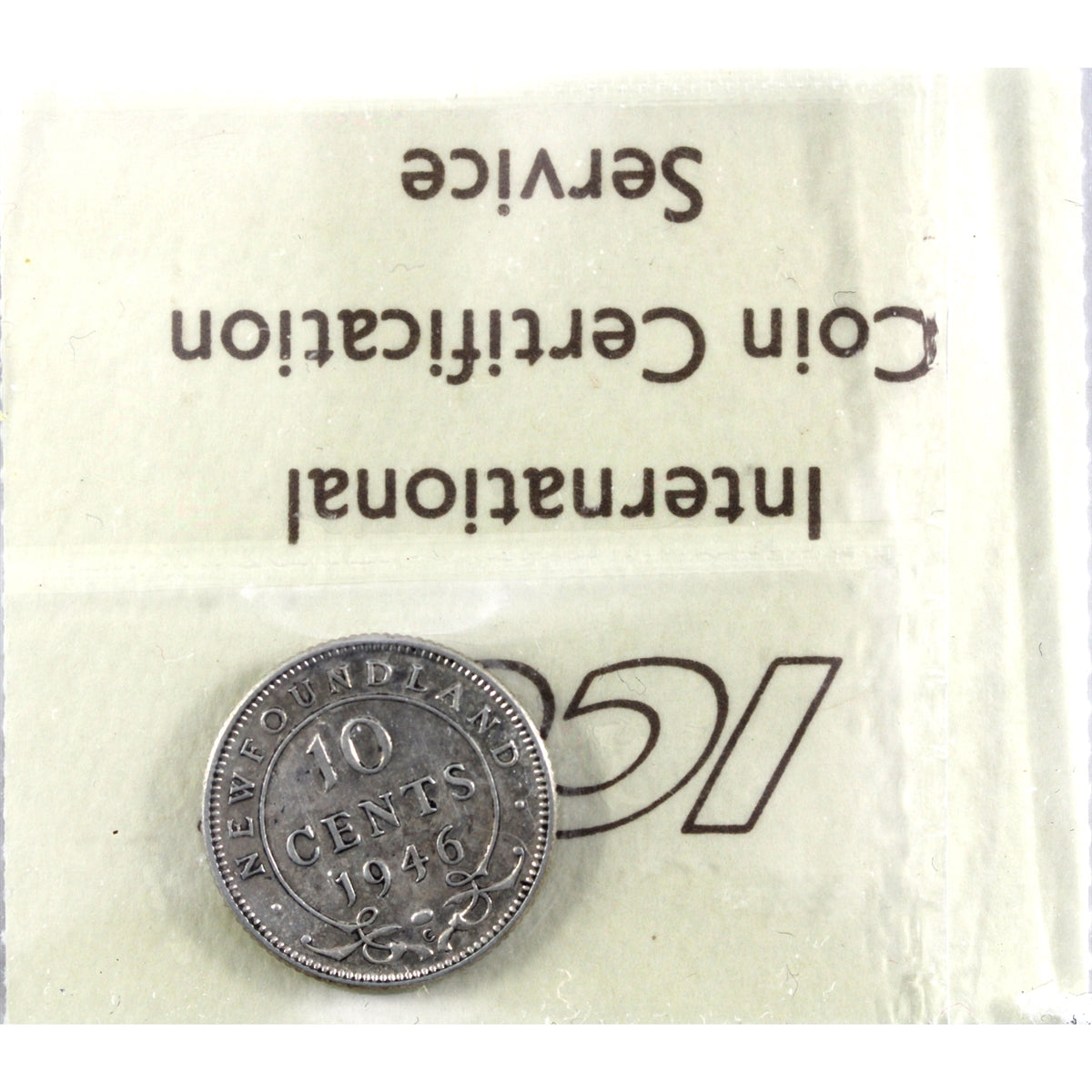 1946C Newfoundland 10-cents ICCS Certified VF30