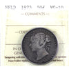 1873 Newfoundland 50-cents ICCS Certified VG10