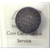 1873 Newfoundland 50-cents ICCS Certified VG10