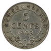 1903 Newfoundland 5-cents EF-AU (EF45) $