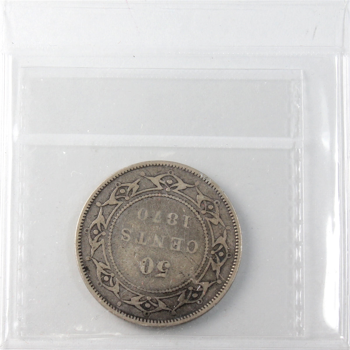 1870 Newfoundland 50-cents ICCS Certified G6