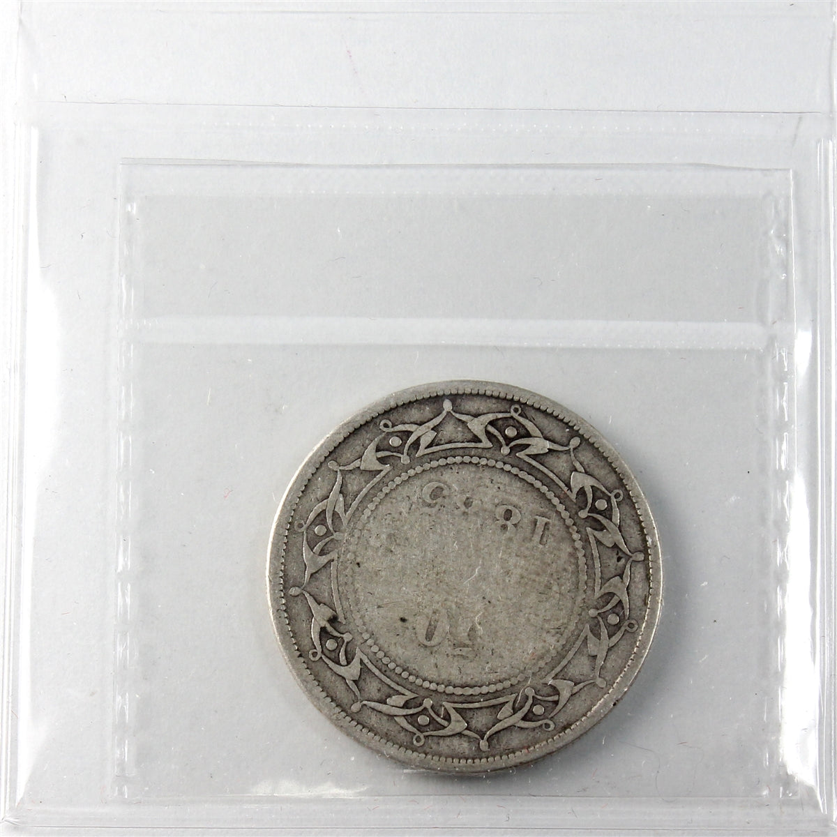 1885 Newfoundland 50-cents ICCS Certified G6