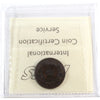1861 Nova Scotia 1/2 Cent ICCS Certified AU50
