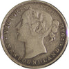 1865 Newfoundland 20-cents Very Fine (VF20)