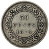 1876H Newfoundland 50-cents F-VF (F15) $