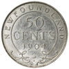1904H Newfoundland 50-cents EF-AU (EF45) $