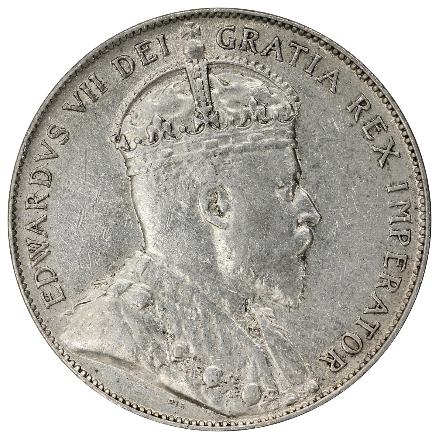 1907 Newfoundland 50-cents VF-EF (VF30)