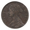 1872H Newfoundland 1-cent Extra Fine (EF40)