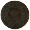 1864 Nova Scotia 1/2 Cent EF-AU (EF45)