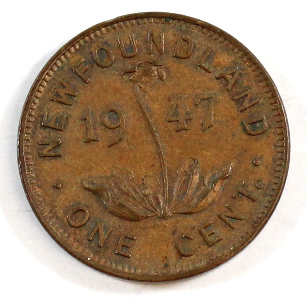 1947C Newfoundland 1-cent EF-AU (EF45)