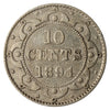 1894 Newfoundland 10-cents Very Fine (VF40)