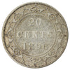 1896 Small 96 Newfoundland 20-cents Very Fine (VF-20)
