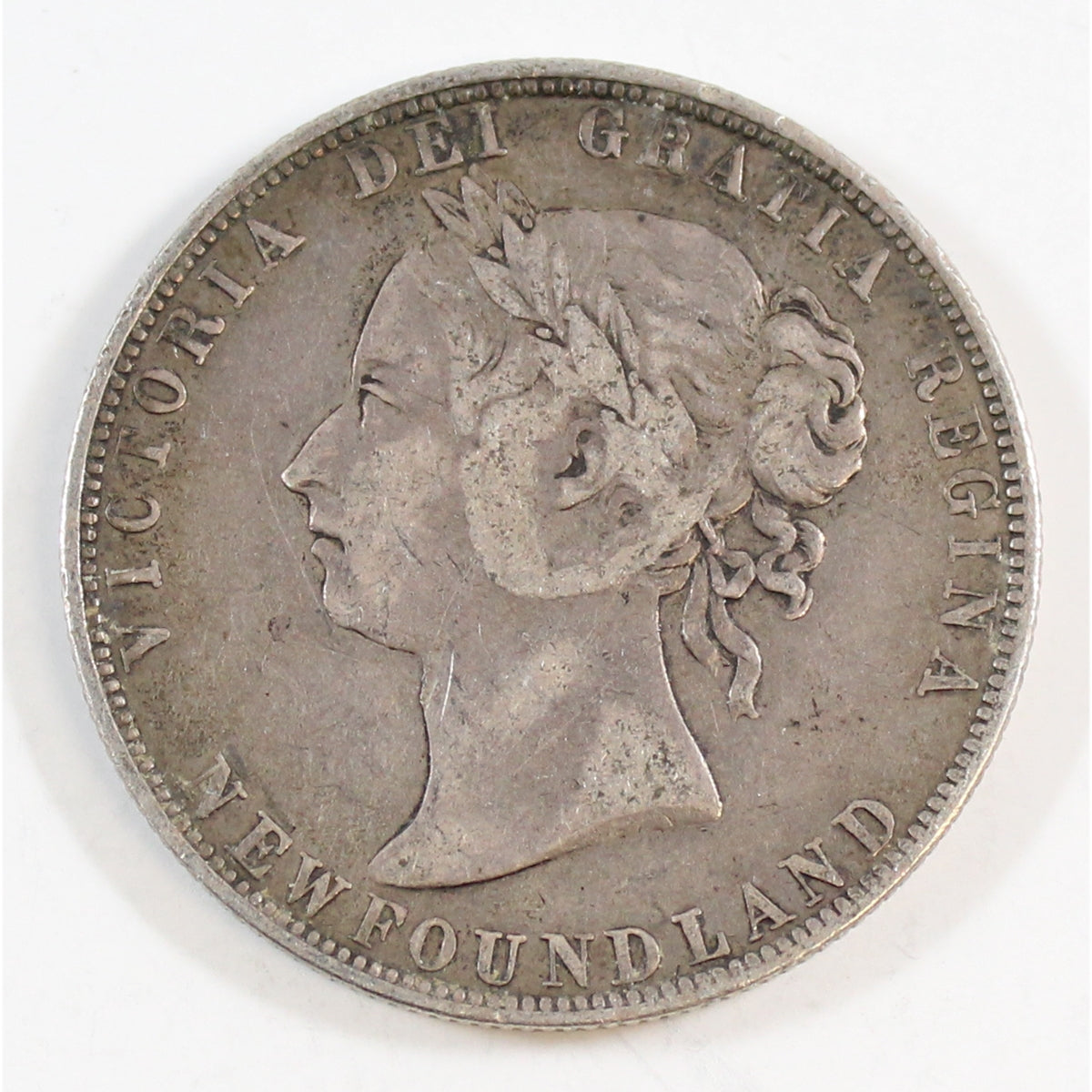 1899 Wide 9's Newfoundland 50-cents Fine (F12)