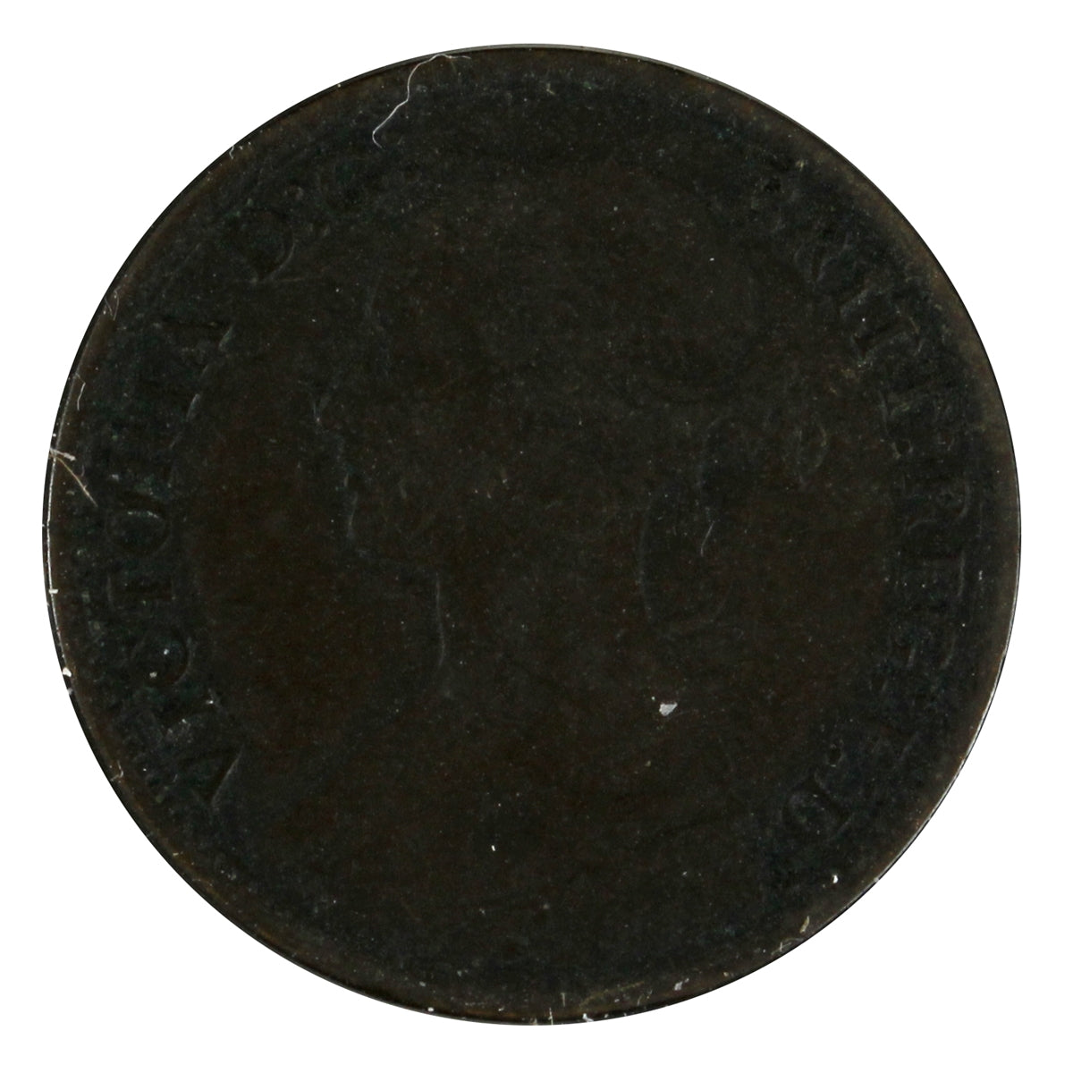1864 Nova Scotia 1/2 Cent Very Good (VG8)