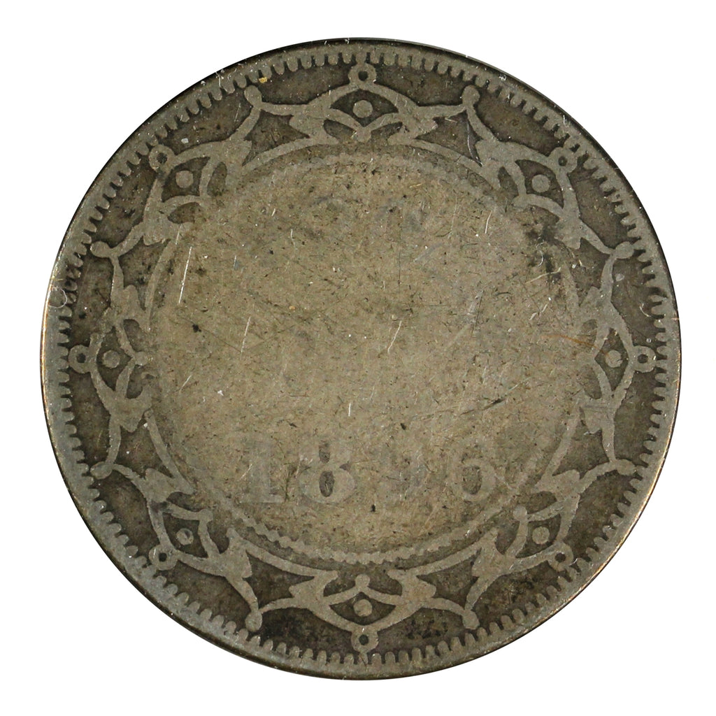 1896 Large 96 Newfoundland 20-cents About Good (AG3)