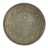 1870 Newfoundland 50-cents F-VF (F15)