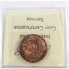 1936 Newfoundland 1-cent ICCS Certified MS64 Red