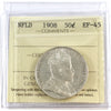 1908 Newfoundland 50-cents ICCS Certified EF45