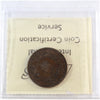 1907 Newfoundland 1-cent ICCS Certified EF40