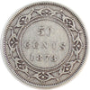 1873 Newfoundland 50-cents VG-F (VG10)