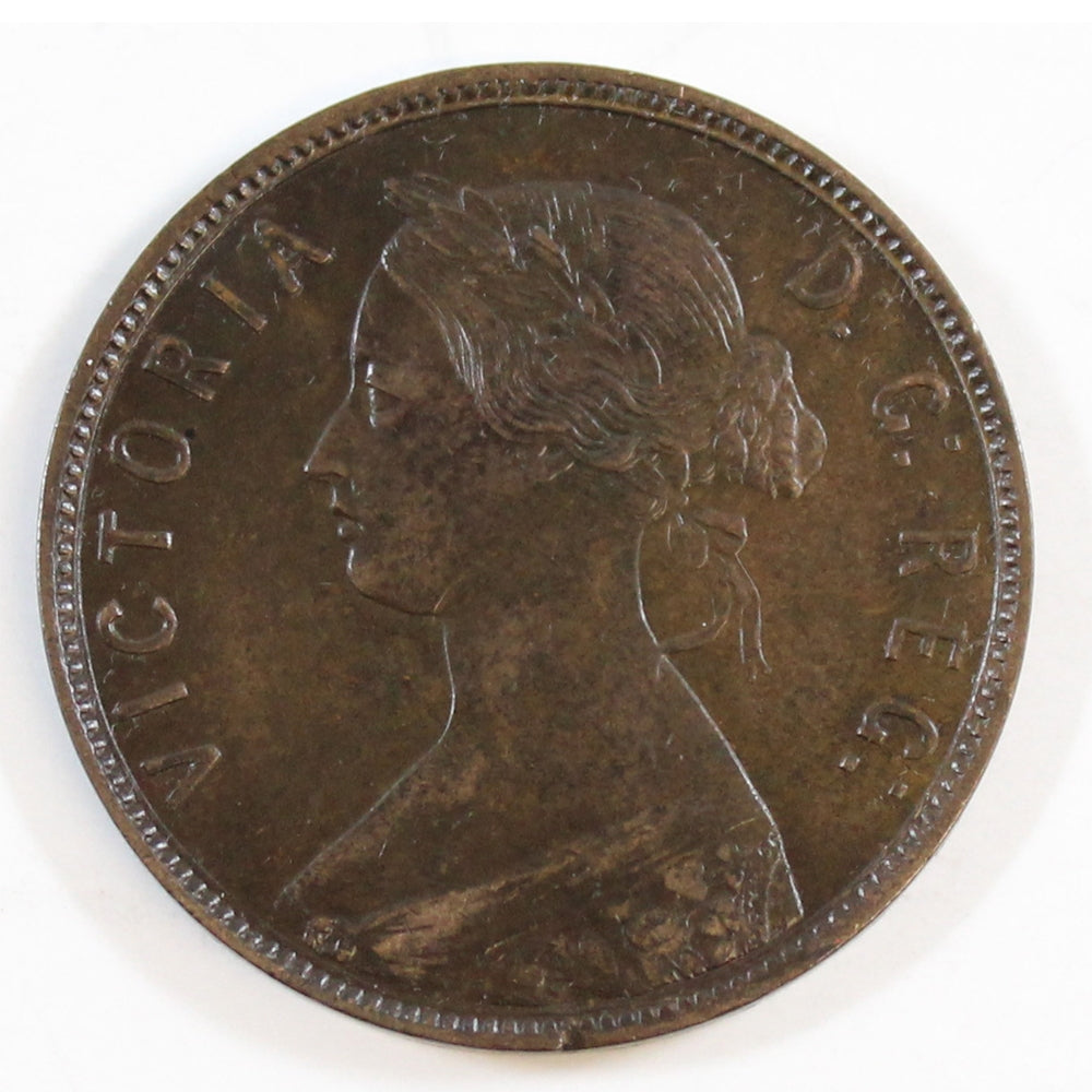 1896 Newfoundland 1-cent Almost Uncirculated (AU50) $