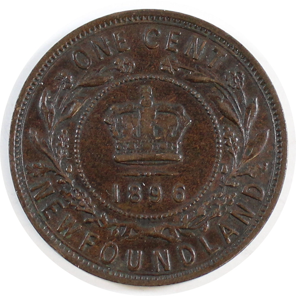 1896 Newfoundland 1-cent Extra Fine (EF-40)