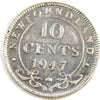 1947C Newfoundland 10-cents EF-AU (EF45)