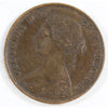 1861 New Brunswick 1-cent EF-AU (EF45)